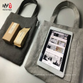 handmade изготовленные на заказ удобные белье мешок tote покупкы